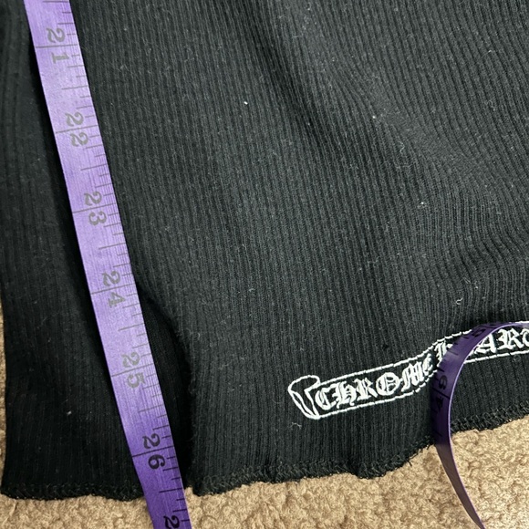 CHROME HEARTS Script Logo Tank Top 'Black' - Picture 10 of 14